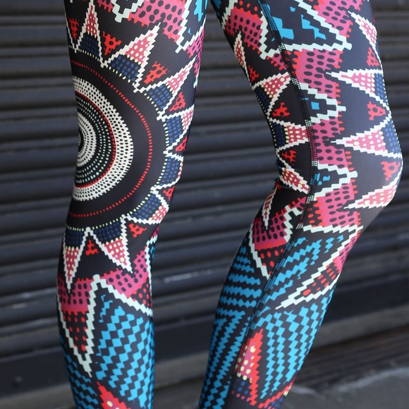 Mara Hoffman activewear leggings - blue - S - Picture 2 of 6